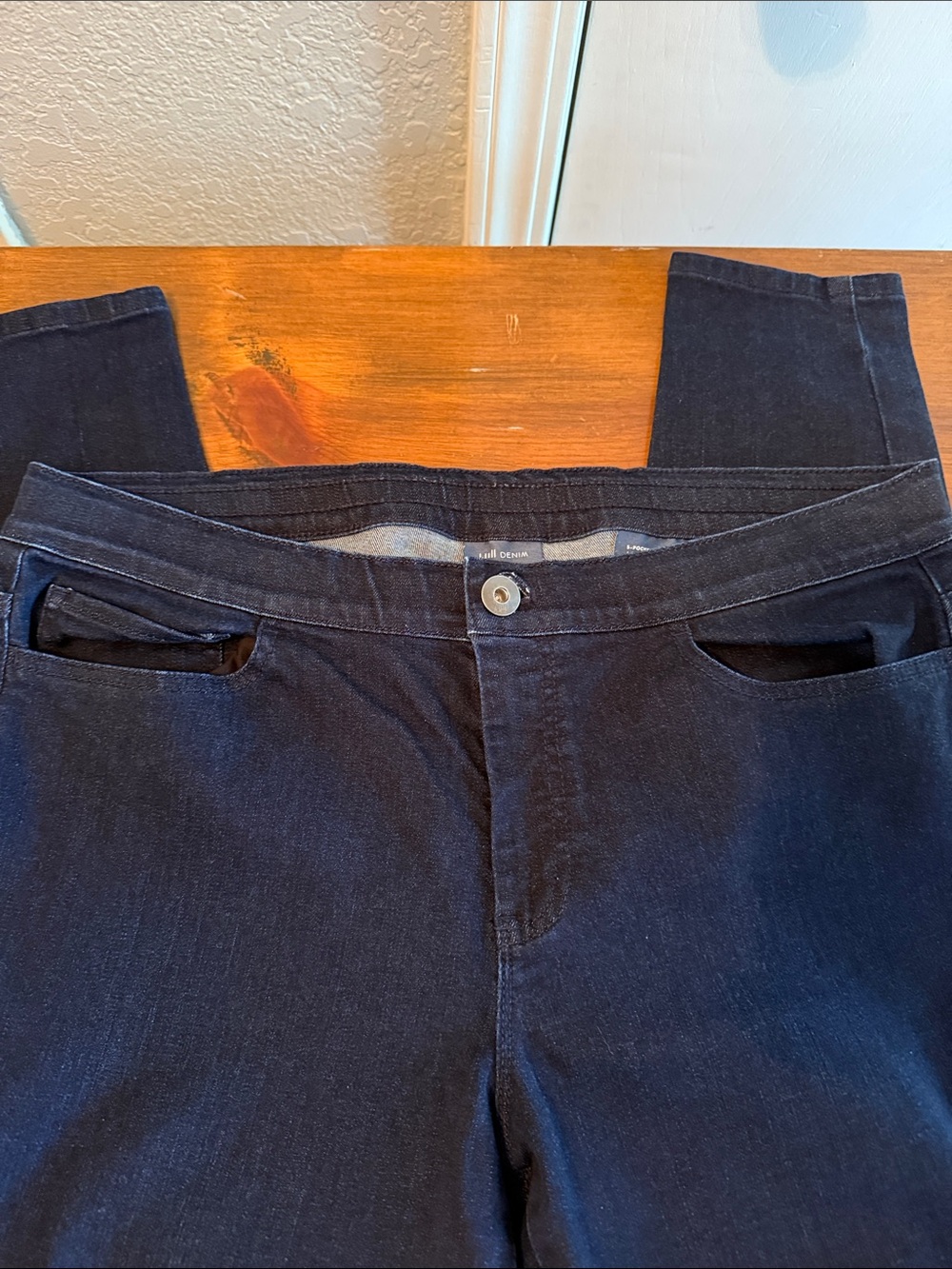 J. Jill Dark Blue Skinny Jeans 5 Pocket Leggings
